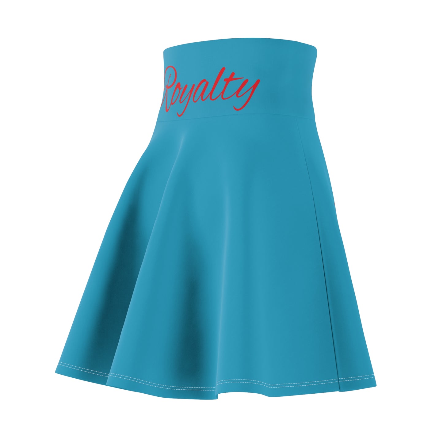 Colorful Women's Skater Skirt - 'Royalty' Design, Perfect for Spring/Summer Celebrations