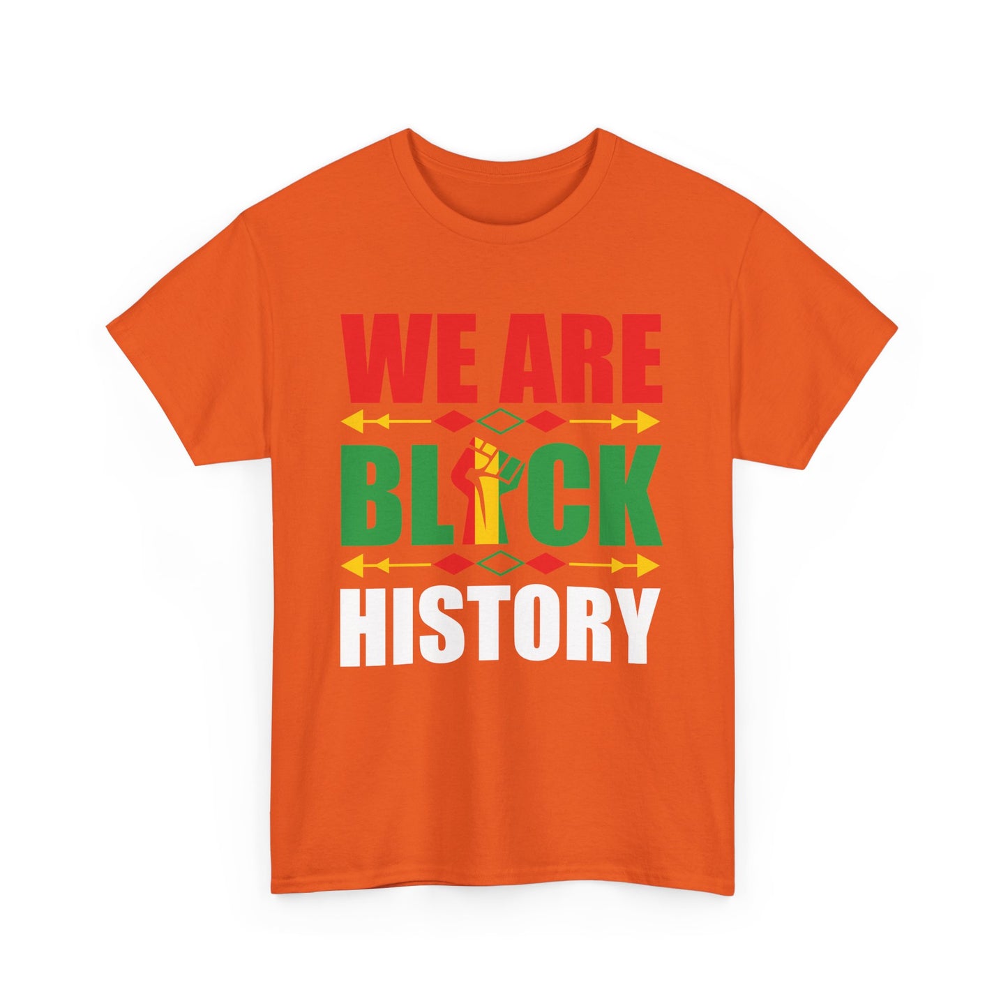 Unisex Heavy Cotton Tee - WE ARE BLACK HISTORY - Statement Tee, Celebrate Black History Month, Cultural Pride Apparel, Gift for [...]