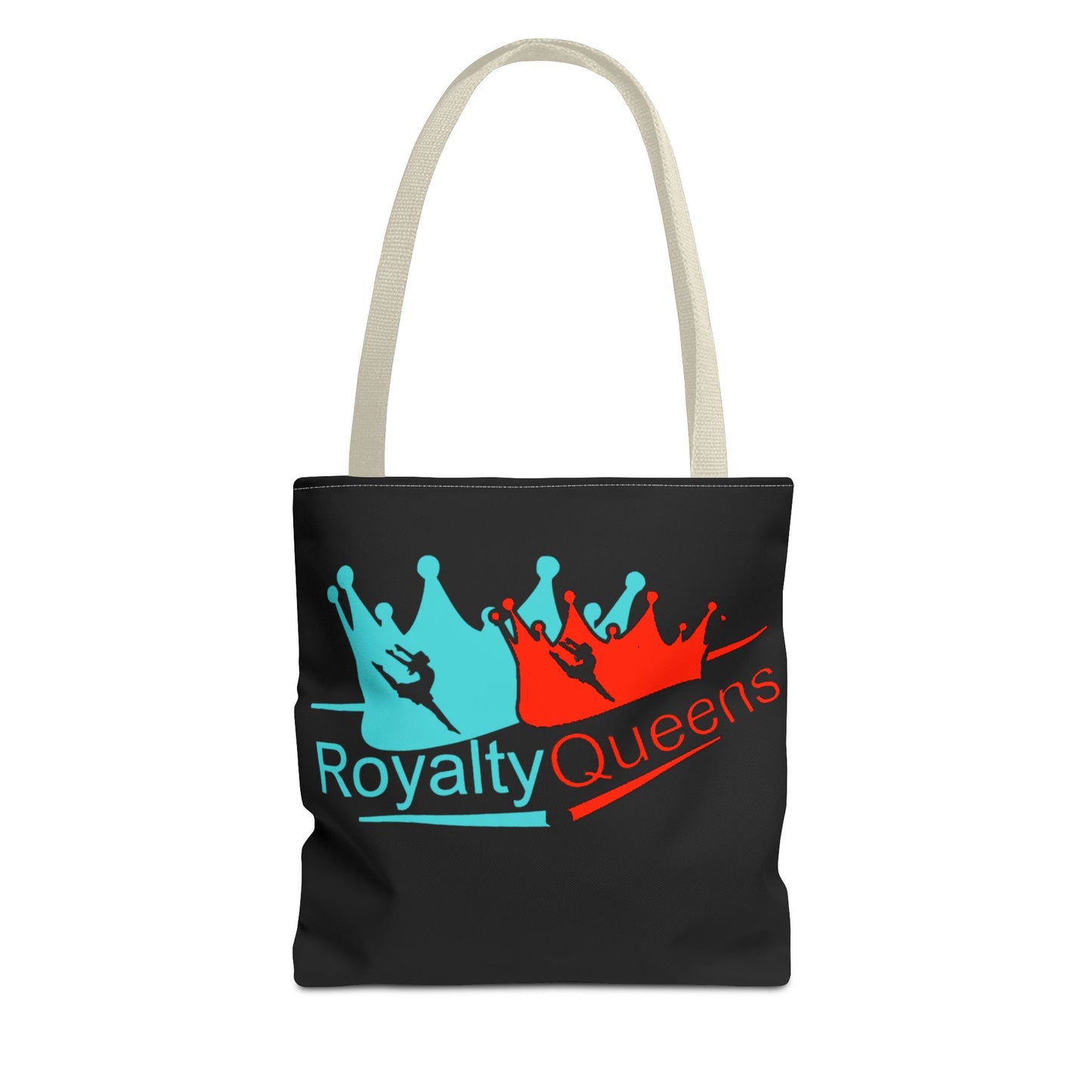 Royalty Queens Tote Bag - Stylish Dance Bag, Gift for Dancers, Reusable Grocery Tote, Unique Dance Accessories, Fashionable Beach Bag