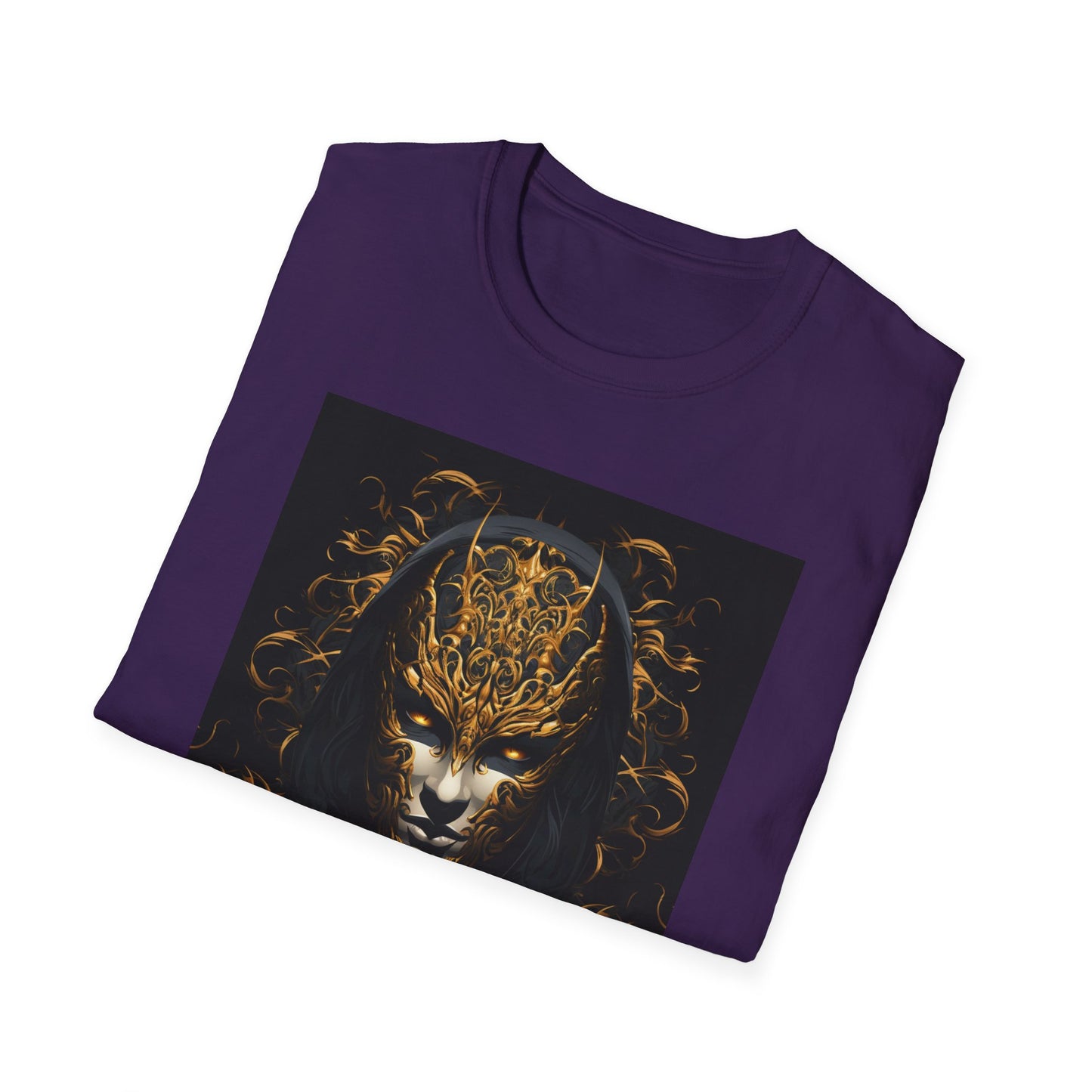 Mystical Art Unisex Softstyle T-Shirt - Enigmatic Design