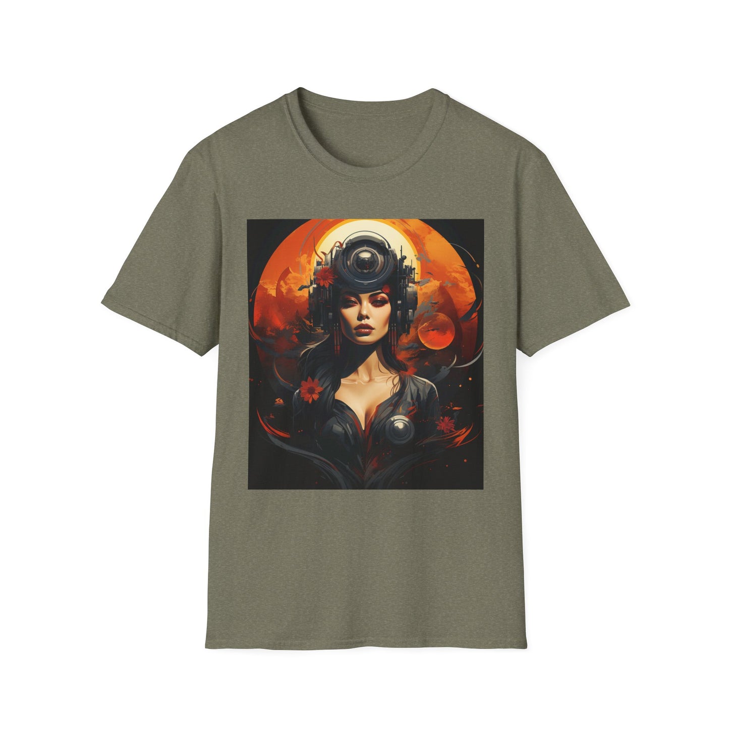 Mystical Goddess Graphic Unisex Softstyle T-Shirt