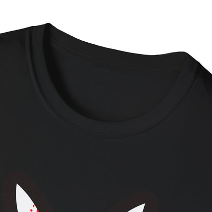 Slayboy Graphic Tee, Unisex Softstyle T-Shirt for Horror Fans, Cosplay Outfit, Halloween Costume, Casual Streetwear