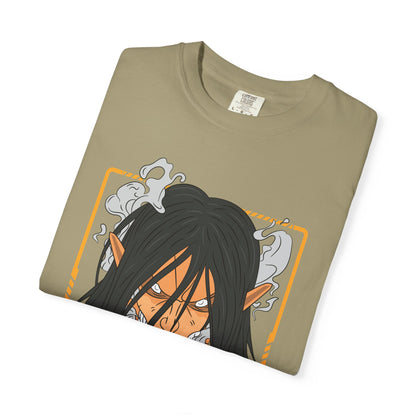 Attack on Titan Unisex Garment-Dyed T-shirt | Manga Fans Shirt | Anime Apparel | Comic Con Gift | Casual Wear | Unique Gift