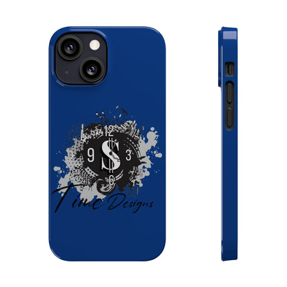 Stylish Dollar Clock Slim Phone Case | Time Designs