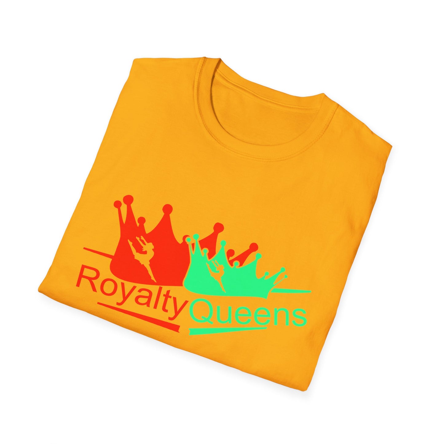Royalty Queens Unisex Softstyle T-Shirt | Empowerment Tee, Gift for Her, Casual Wear, Birthday, Celebration