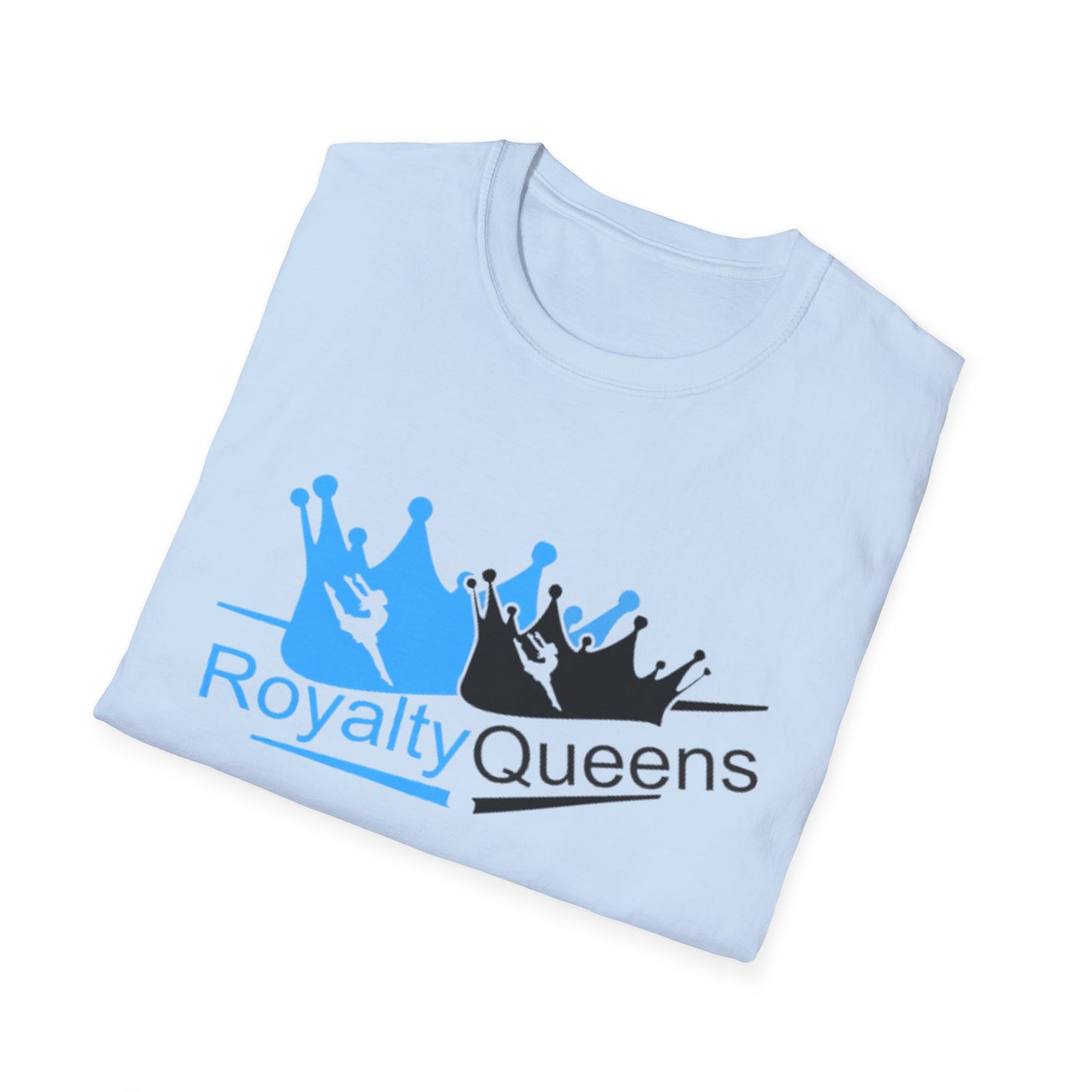 Royalty Queens Unisex Softstyle T-Shirt, Casual Tee, Gift for Queens, Birthday Shirt, Empowerment Apparel, Everyday Wear