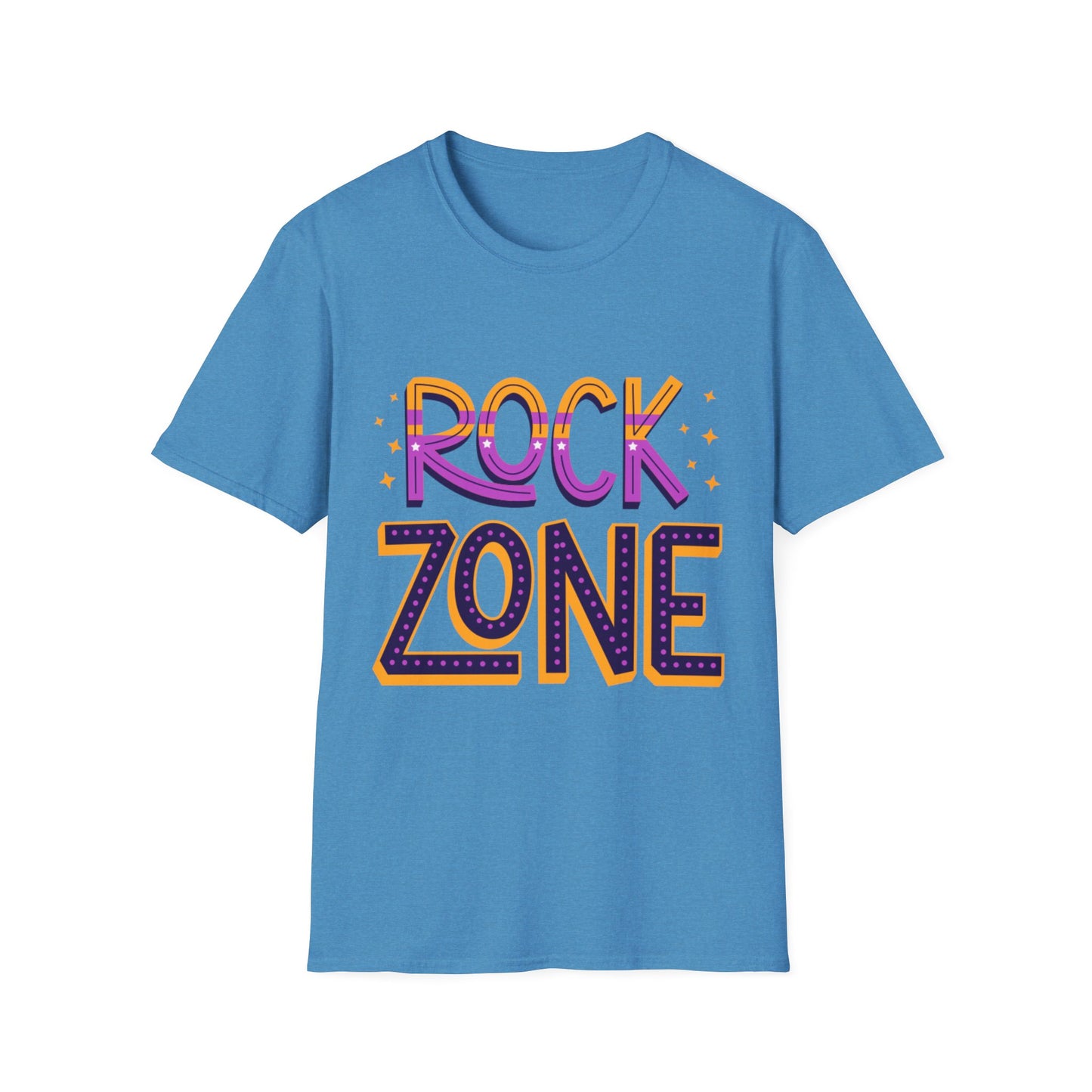 Rock Zone Unisex Softstyle T-Shirt, Music Lover Tee, Concert Outfit, Festival Wear, Birthday Gift, Casual Style