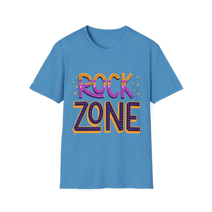Rock Zone Unisex Softstyle T-Shirt, Music Lover Tee, Concert Outfit, Festival Wear, Birthday Gift, Casual Style