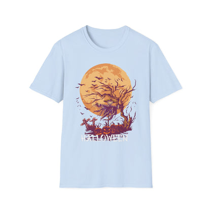 Spooky Halloween T-Shirt, Unisex Graphic Tee, Fall Apparel, Halloween Costume, Gifts for Her or Him, Halloween Party Wear