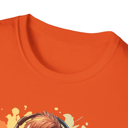 Skull Gamer T-Shirt, Unisex Softstyle Tee, Video Game Shirt, Gift for Gamers, Cool Graphic Tee, Halloween Style Shirt