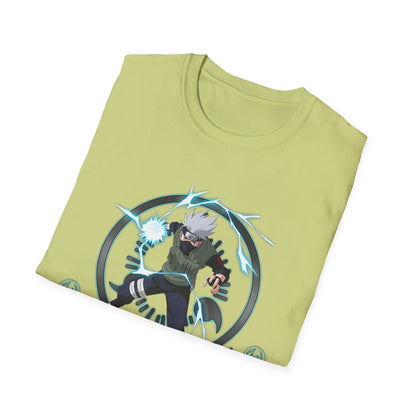 Kakashi Unisex Softstyle T-Shirt - Perfect for Anime Fans