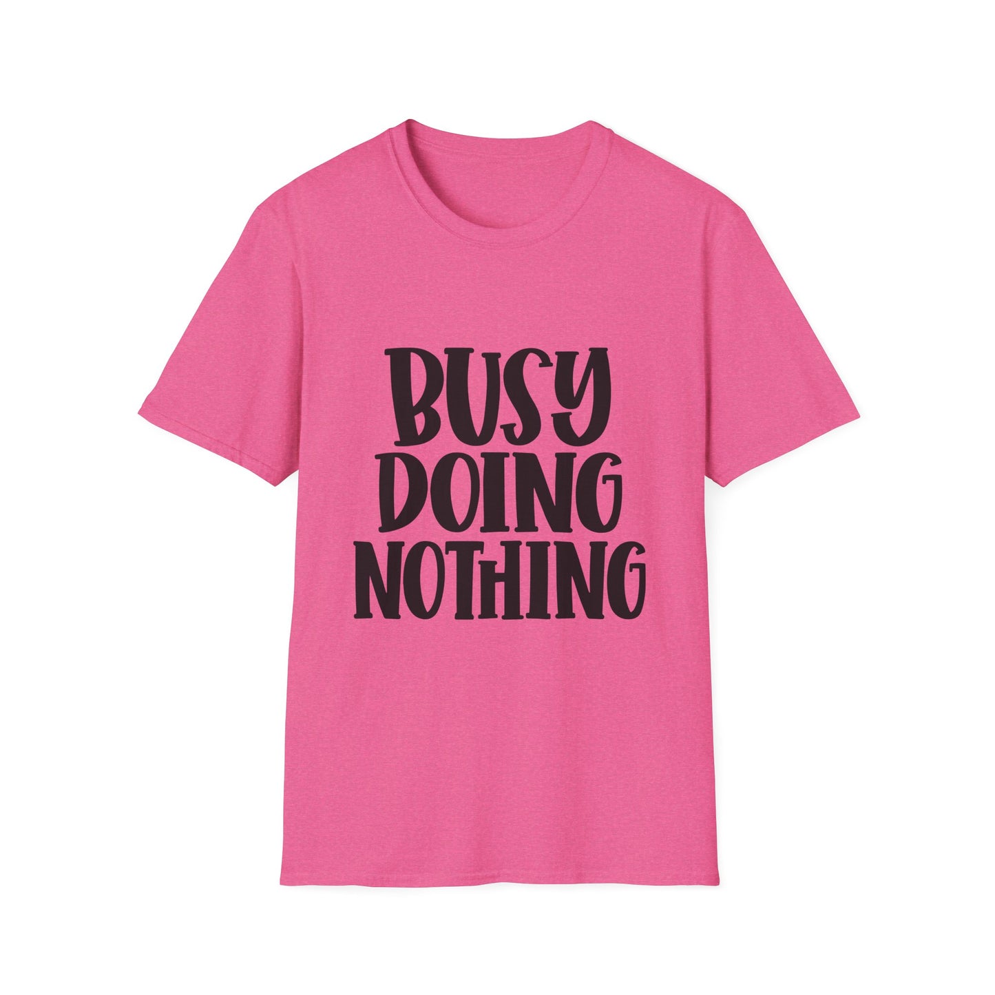 Busy Doing Nothing Unisex Softstyle T-Shirt | Relaxed Everyday Wear
