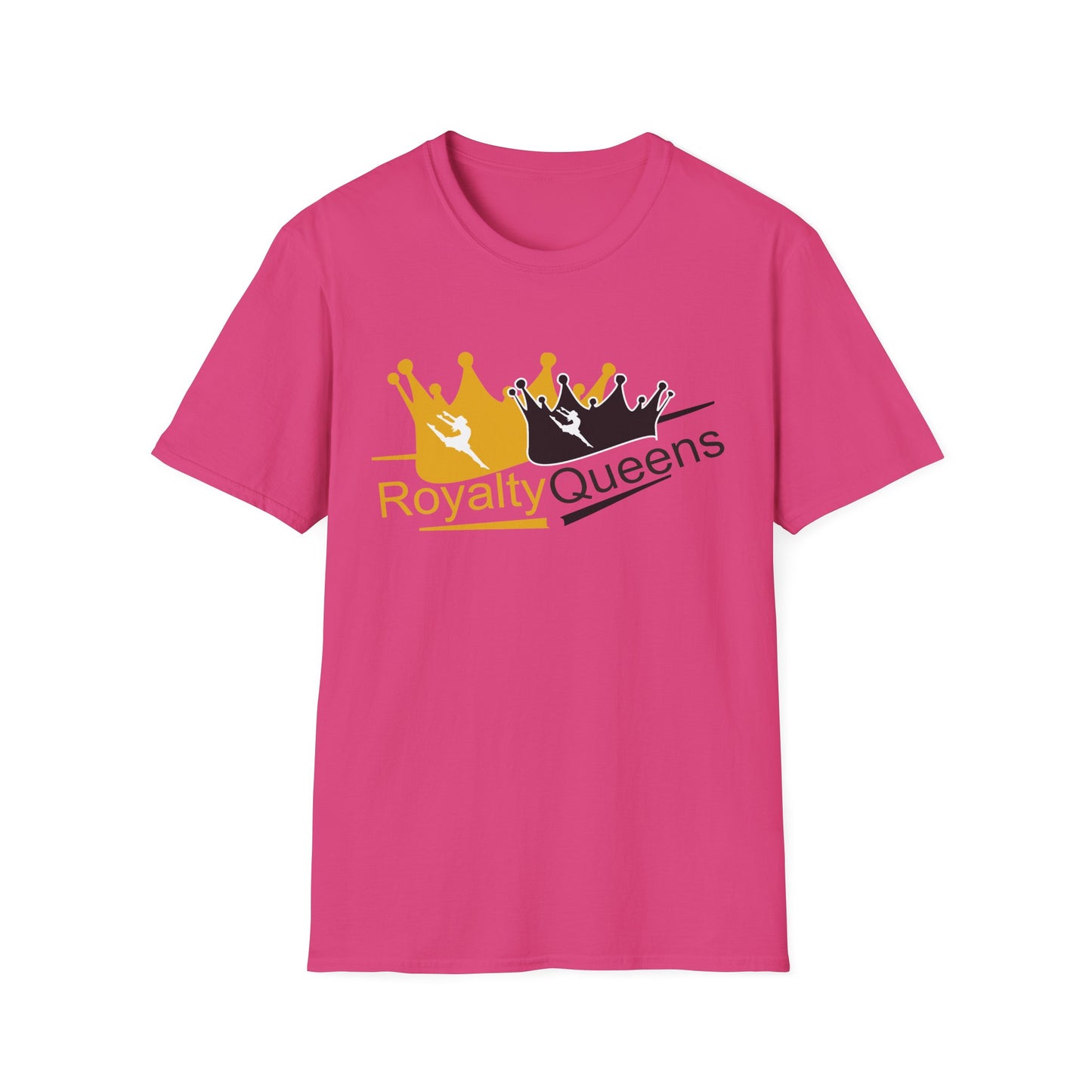 Royalty Queens T-Shirt, Unisex Softstyle Tee, Perfect for Gifts, Birthday Celebrations, Casual Wear, Empowerment Fashion, Unique Style