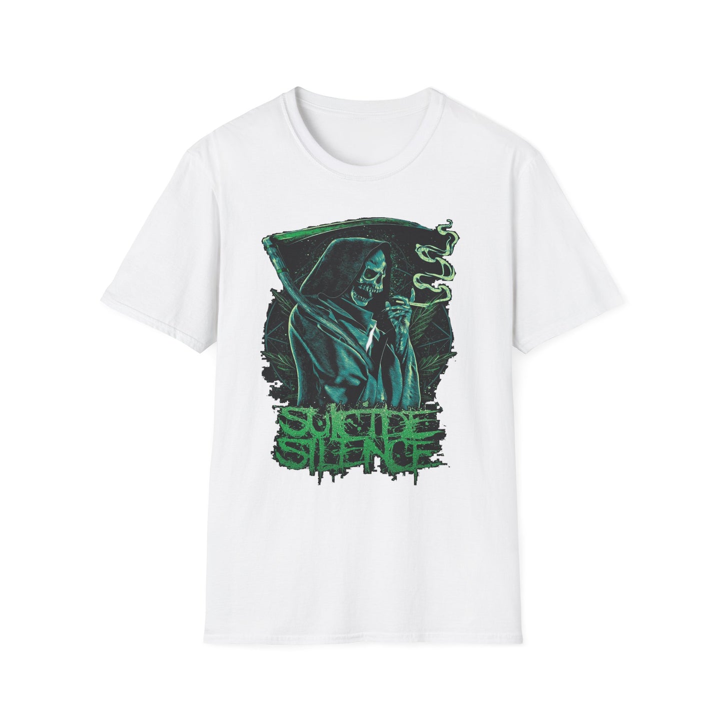 Unisex Softstyle T-Shirt - Suicide Silence Graphic Tee for Music Fans