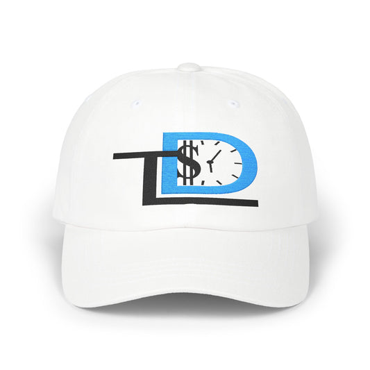 Classic Dad Cap with Dollar Clock Design, Casual Hat for Fathers Day, Stylish Dad Gift, Trendy Accessories, Streetwear Cap