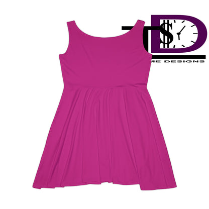 Royalty Queens Women's Skater Dress - Fun, Flirty Fashion, Party Dress, Casual Wear, Summer Outfit, Gift for Her