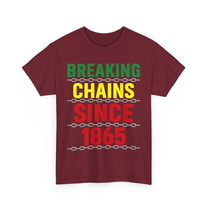 Breaking Chains Unisex Heavy Cotton Tee, Inspirational Cotton Shirt, Empowerment Tee, Heritage T-Shirt, History-Inspired Gift, [...]