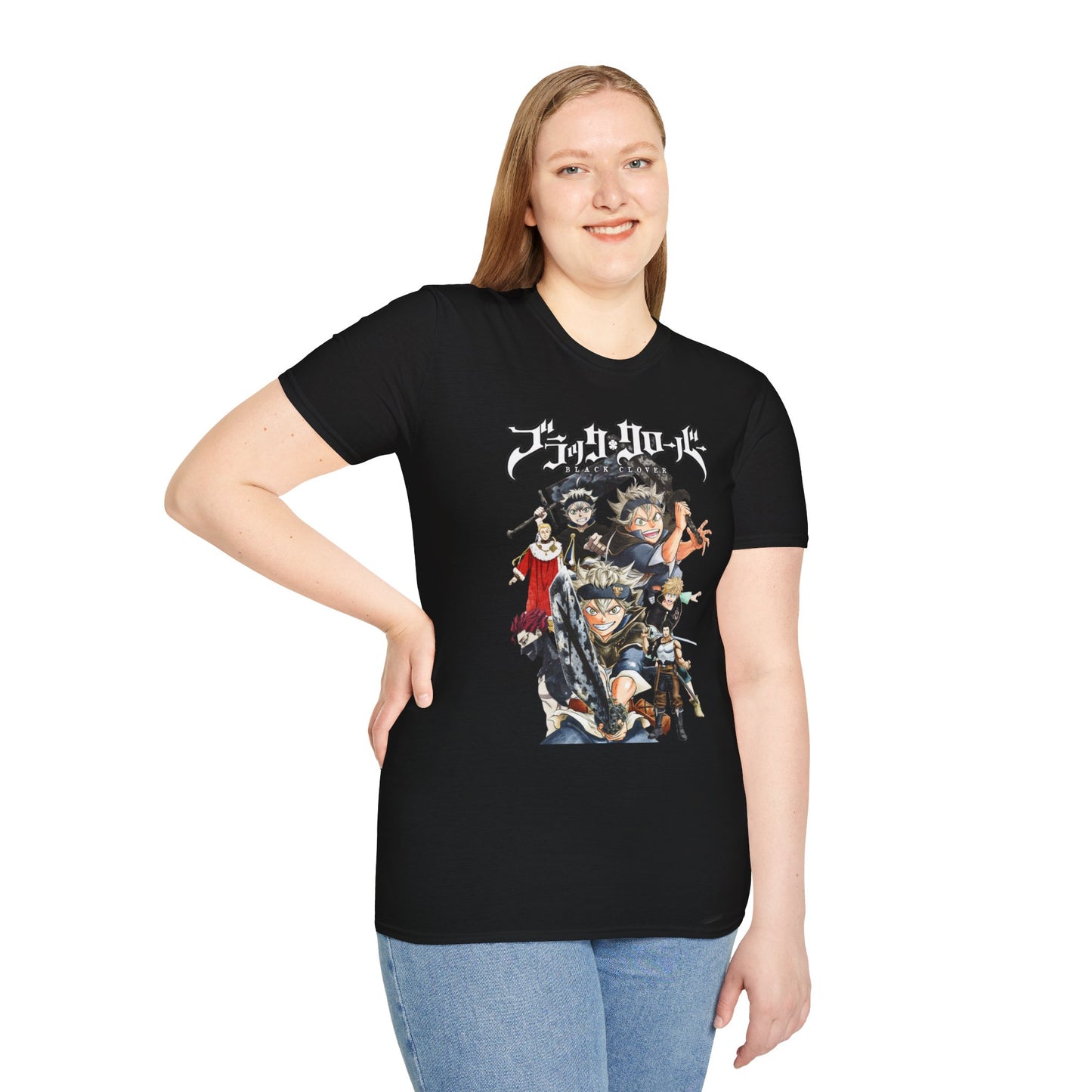 Unisex Softstyle T-Shirt - 'Create Your Own Calm' & Anime Design