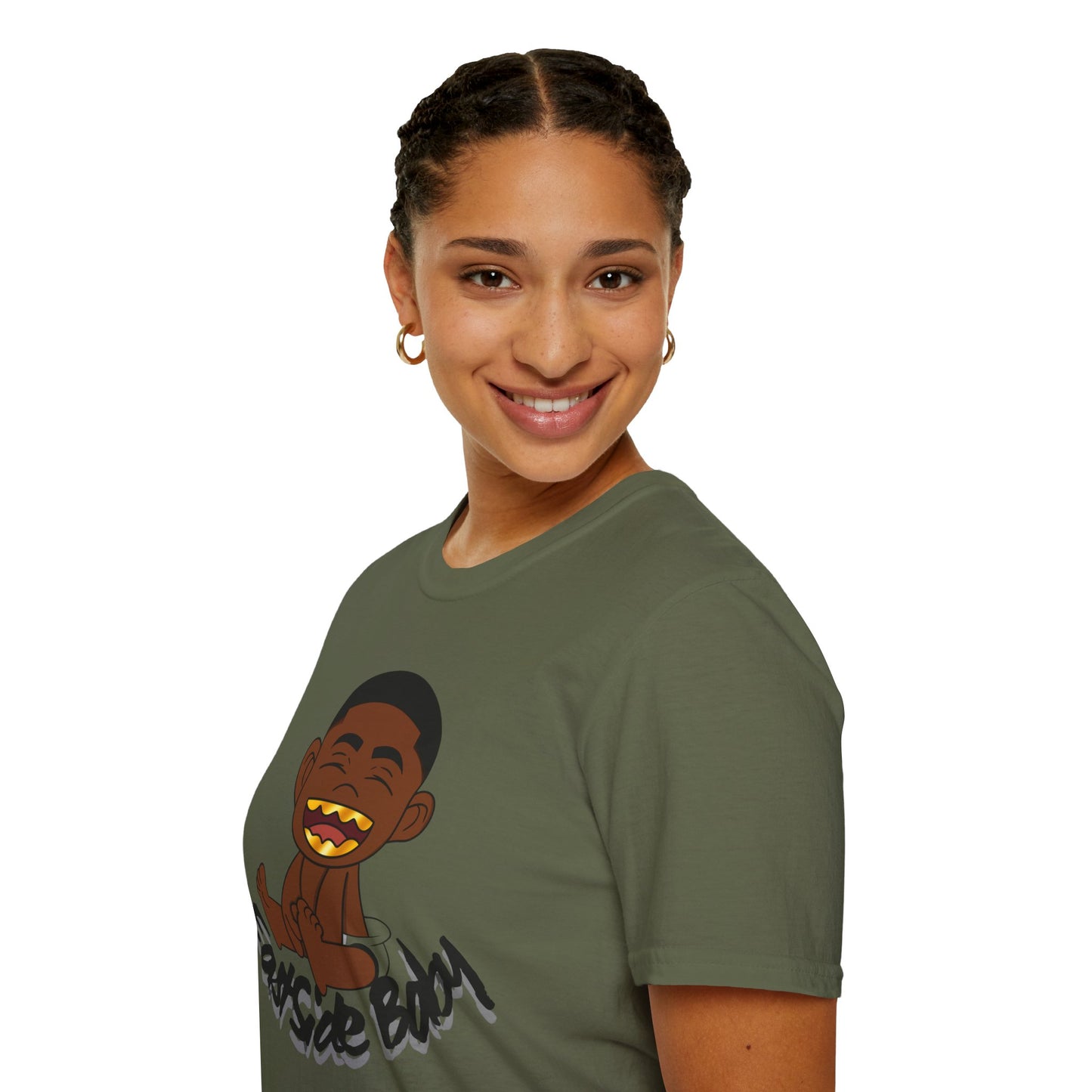 Unisex Softstyle T-Shirt - 'Eastside baby' Fun Graphic Tee