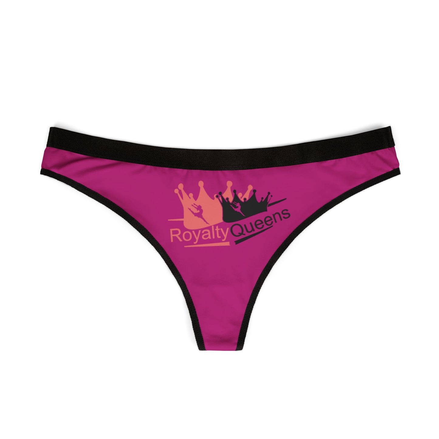 Royalty Queens Women's Thongs - Fun, Comfortable, and Empowering Lingerie, Bridal Gifts, Birthday Surprises, Bachelorette Party Essentials