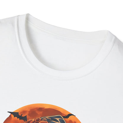 Spooky Halloween Graphic Tee, Unisex Softstyle T-Shirt, Fall Fashion, Halloween Costume, Pumpkin Decor, October Celebration