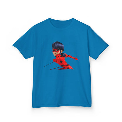 Kids Heroic Cartoon Tee, Fun Children's T-Shirt, Summer Playwear, Awesome Birthday Gift, Superhero Apparel, Adventure-Themed Shirt