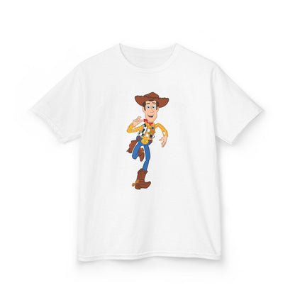 Whimsical Cowboy Kids Tee, Fun Graphic Tee, Kids Casual Wear, Adventure Shirt, Gift for Children, Birthday Outfit, Playful Apparel