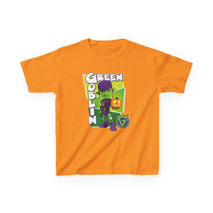 Kids Green Goblin Tee - Fun Halloween T-Shirt for Kids