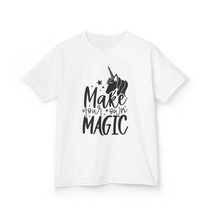 Kids Unicorn Magic Tee - 'Make Your Own Magic' Cotton Shirt