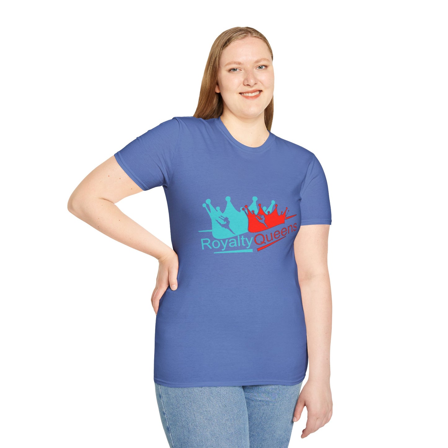 Royalty Queens Unisex Softstyle T-Shirt - Empowering Graphic Tee for Celebrations and Everyday Wear