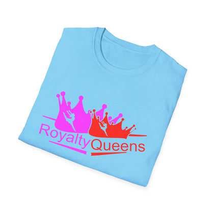 Royalty Queens T-Shirt - Celebrate Your Inner Queen, Unisex Softstyle Tee, Ideal for Birthdays, Pride Events, Feminist Gatherings, [...]