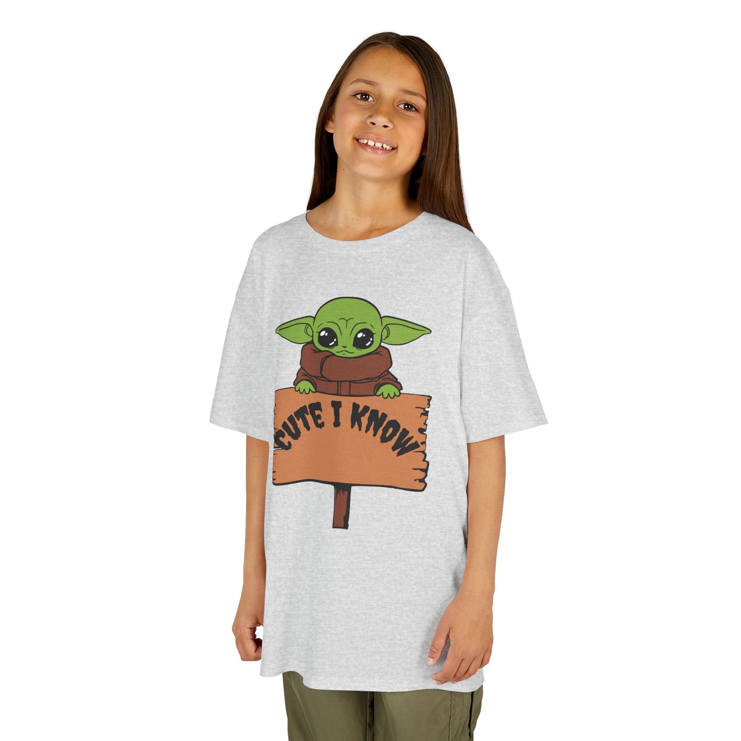 Cute Baby Alien Kids Tee - "Cute I Know" Design for Trendy Kids