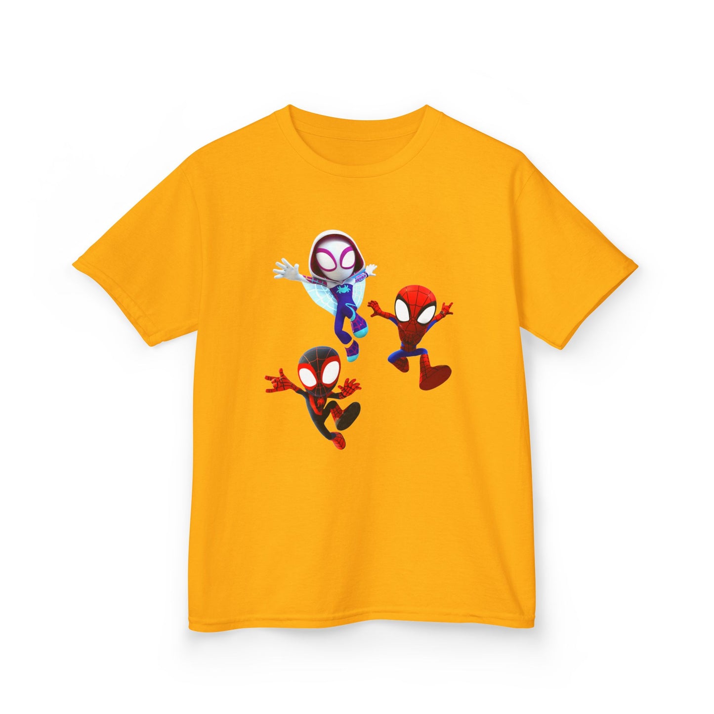 Kids Superhero Adventure Tee, Kids Birthday Gift, Fun Playwear, Spiderman Costume Shirt, Cartoon Character T-Shirt, Summer Outfit