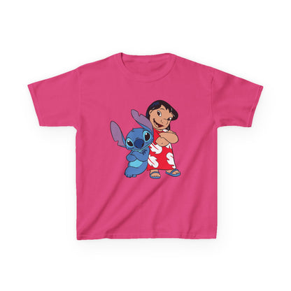 Cute Cartoon Kids Tee, Hawaiian Theme Shirt, Summer Fun Clothing, Gift for Kids, Birthday Party Outfit, Casual Summer Wear