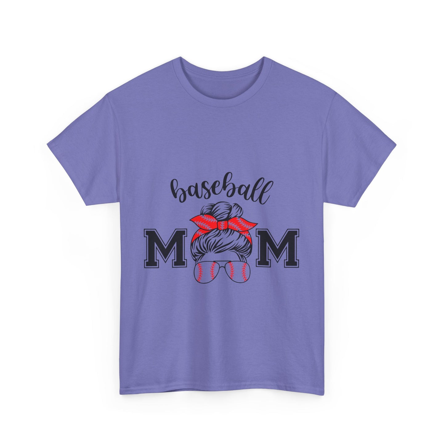 Baseball Mom Unisex Heavy Cotton Tee - Perfect for Game Day