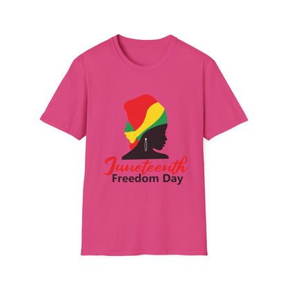 Juneteenth Freedom Day T-Shirt, Unisex Tee for Celebrations, Black History Month Apparel, Comfy Everyday Wear, Gift for Activists