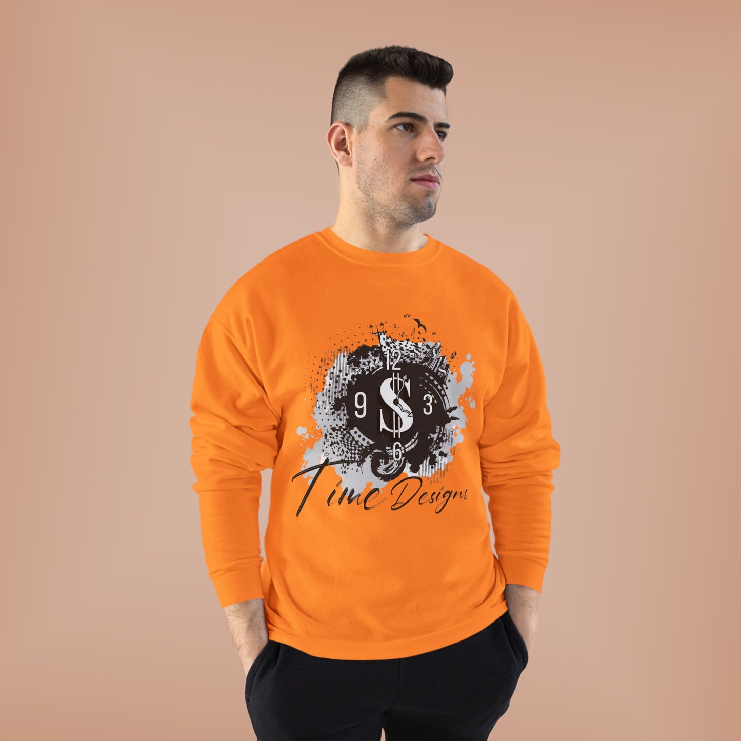 Unisex Eco-Friendly Graphic Crewneck Sweatshirt