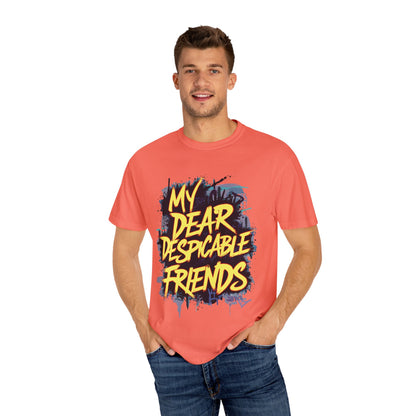 Despicable Friends Graphic Tee, Unisex T-Shirt, Casual Wear, Gift for Friends, Fun Statement Shirt, Graphic Tee for Fans
