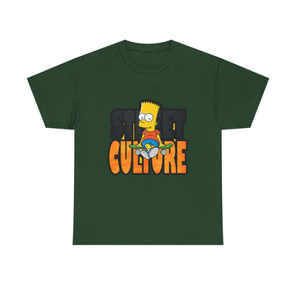 Retro Bart Simpson Unisex Heavy Cotton Tee - Street Culture Vibe
