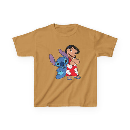 Cute Cartoon Kids Tee, Hawaiian Theme Shirt, Summer Fun Clothing, Gift for Kids, Birthday Party Outfit, Casual Summer Wear
