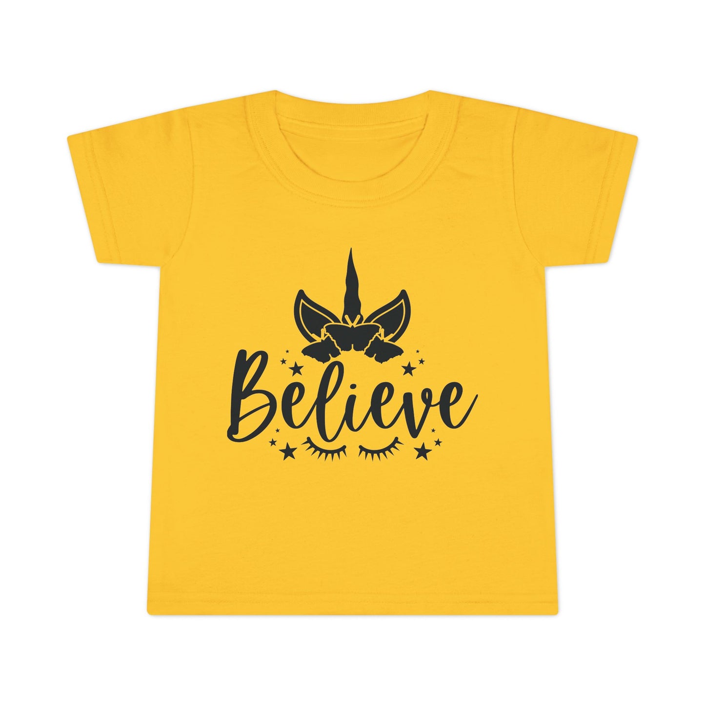 Toddler Unicorn 'Believe' T-Shirt – Cute & Inspirational Kids Apparel