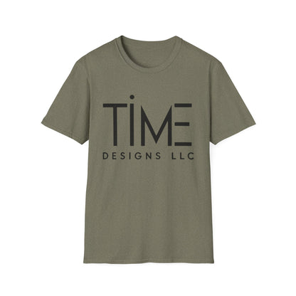 Minimalist Time Design Unisex T-Shirt, Casual Wear, Gift for Him/Her, Everyday Style, Graphic Tee, Modern Apparel