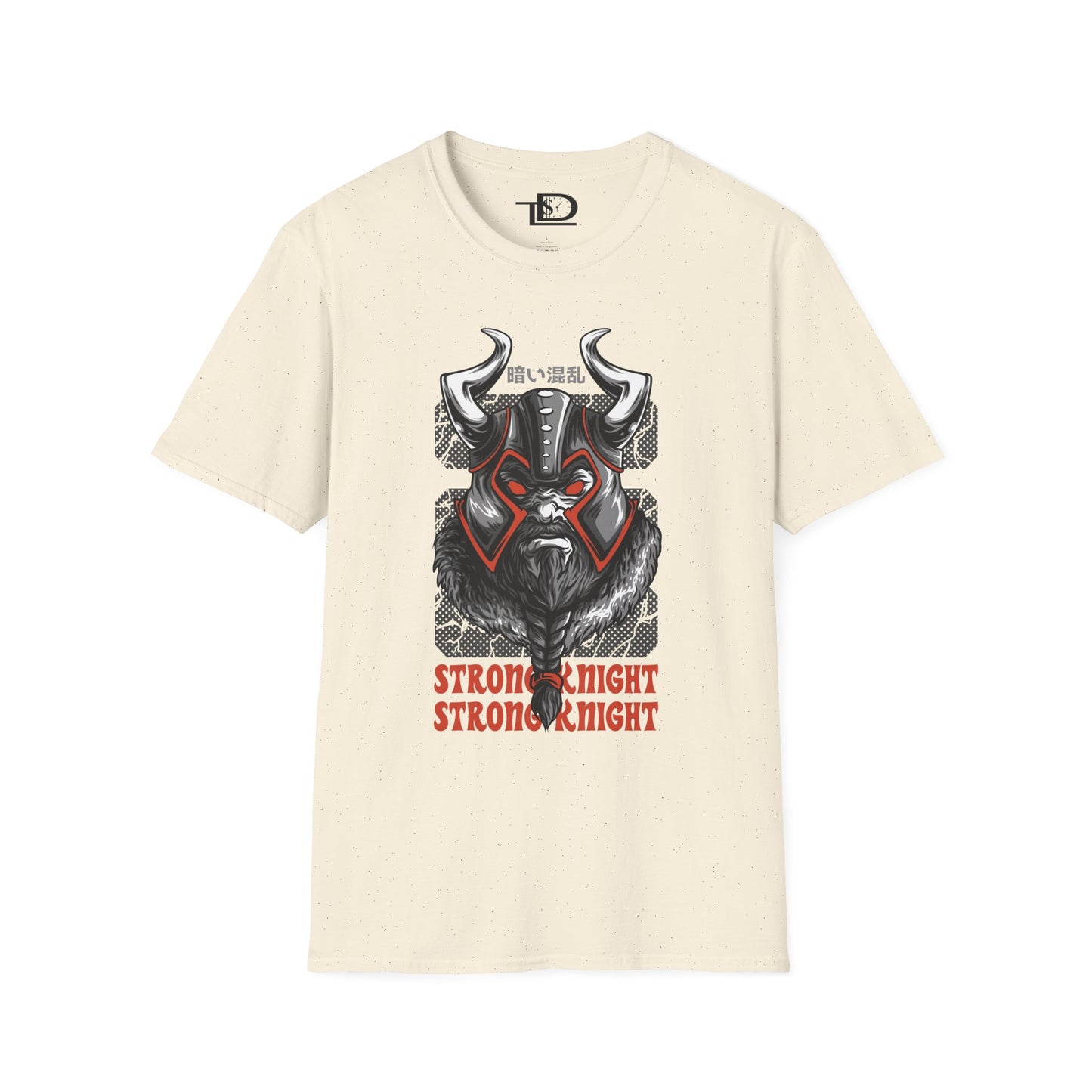 Bold Knight Graphic Tee, Unisex Softstyle T-Shirt, Strength Apparel, Casual Wear, Unique Gift, Core Style