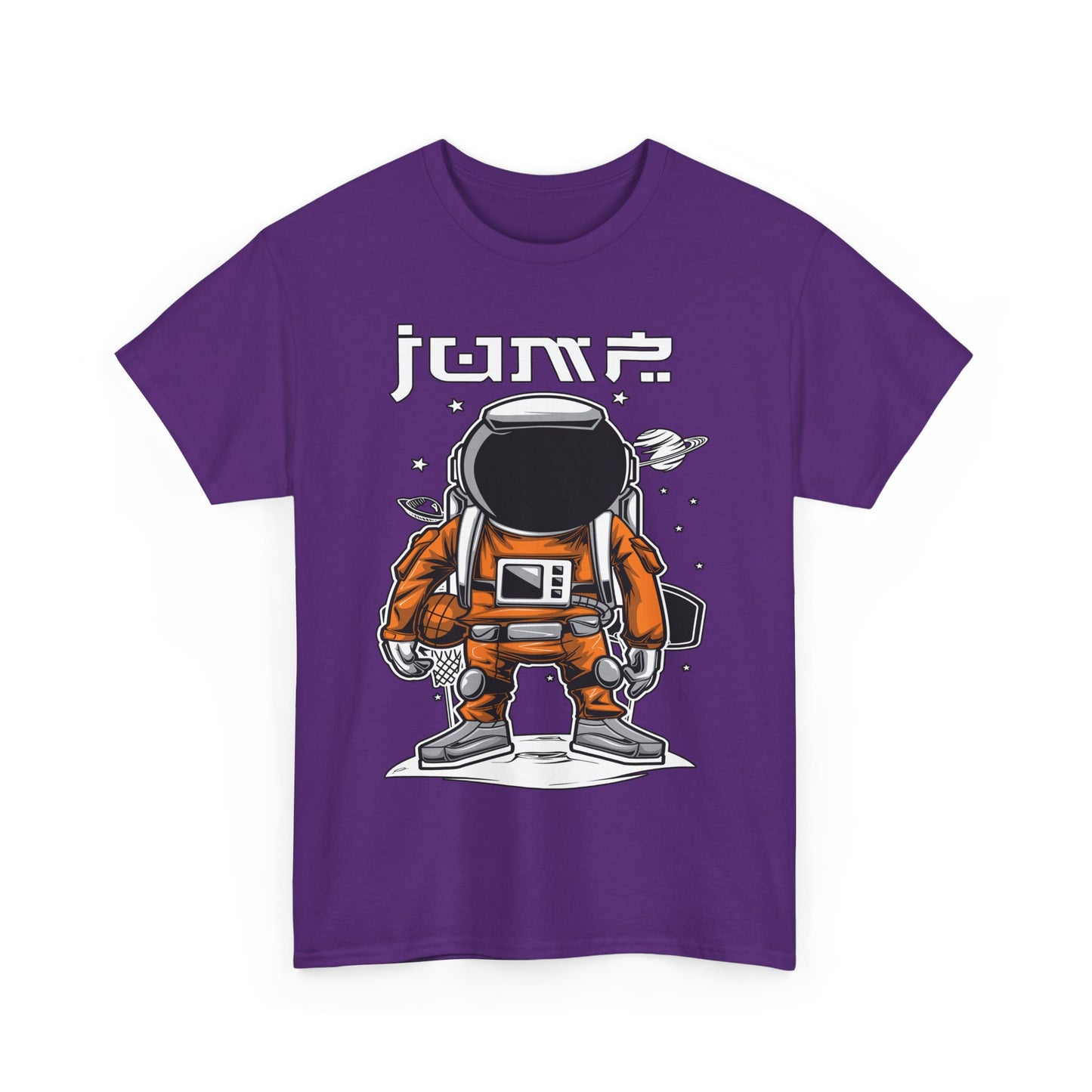 Astronaut Graphic Unisex Heavy Cotton Tee - Space Explorer Tee