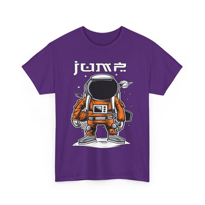 Astronaut Graphic Unisex Heavy Cotton Tee - Space Explorer Tee