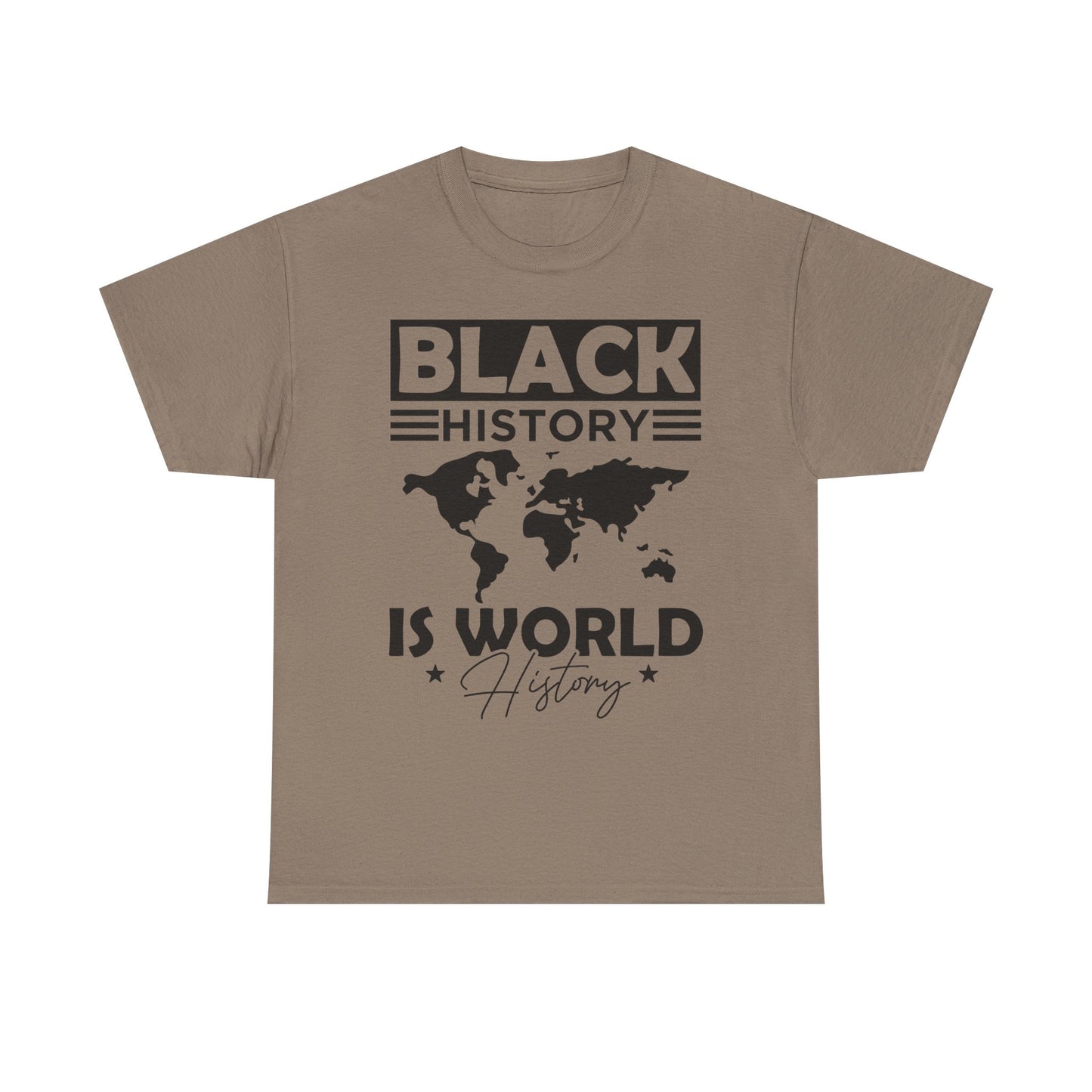 Black History Awareness Tee, Unisex Cotton T-Shirt, Black History Month Shirt, Cultural Pride Apparel, Educational Gift