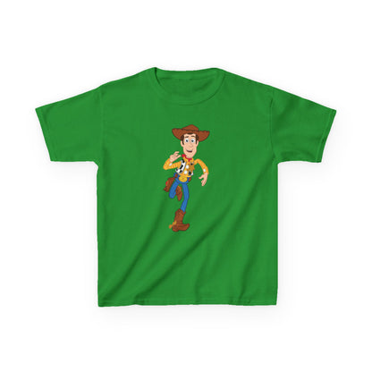 Whimsical Cowboy Kids Tee, Fun Graphic Tee, Kids Casual Wear, Adventure Shirt, Gift for Children, Birthday Outfit, Playful Apparel