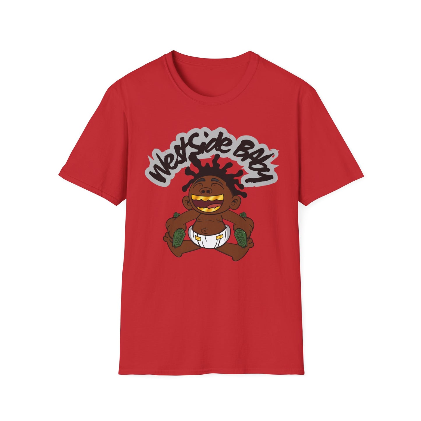 Westside Baby Graphic T-Shirt - Unisex Softstyle Tee for Fun and Unique Style
