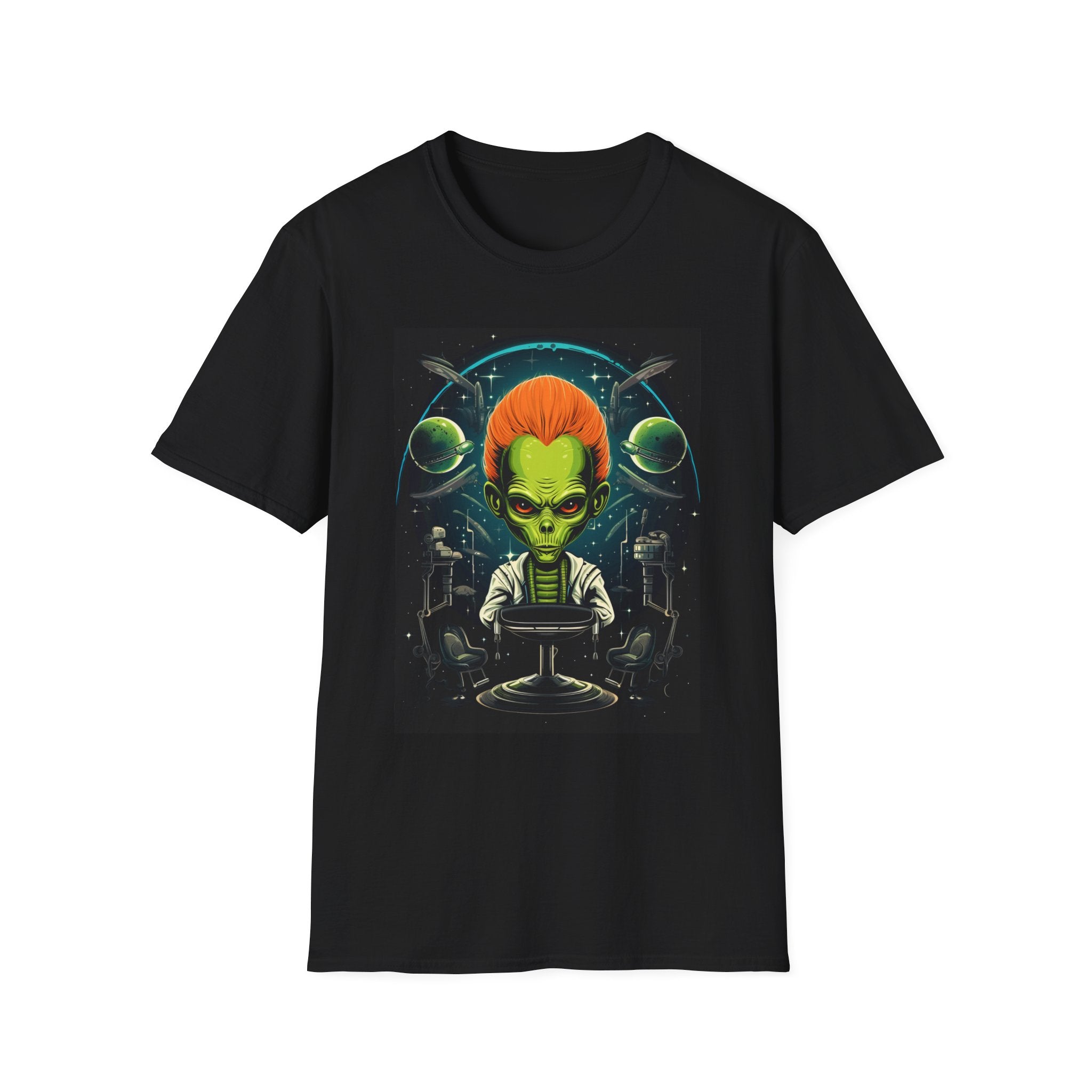 Alien Galaxy Unisex T-Shirt - Cosmic Art Design