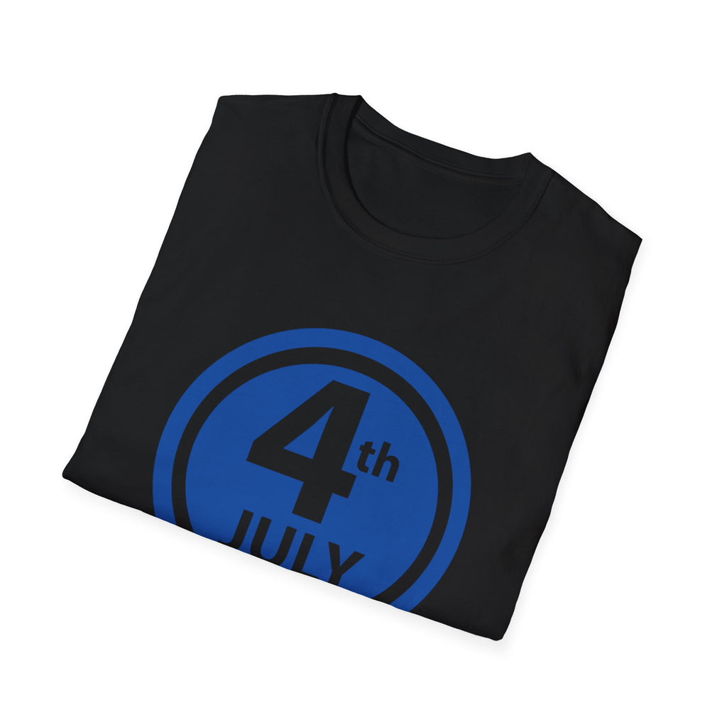 4th of July Unisex Softstyle T-Shirt, Independence Day Tee, Patriotic Shirt, July 4th Celebration T-Shirt, USA Pride Clothing